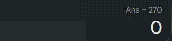 Passo 3 para fazer desconto na calculadora do celular