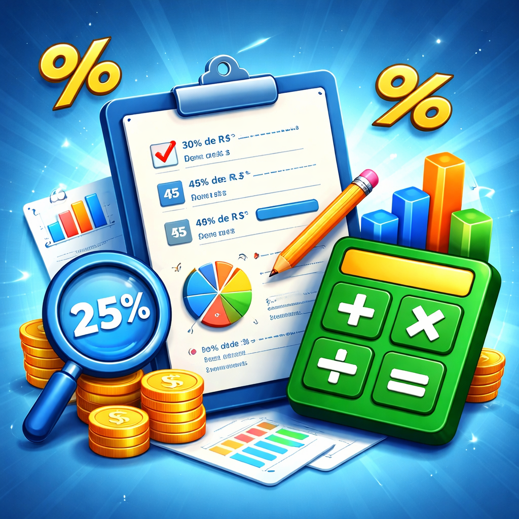exercícios de porcentagem